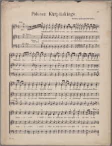 Polonez Kurpińskiego ["Witaj królu" na chór mieszany]