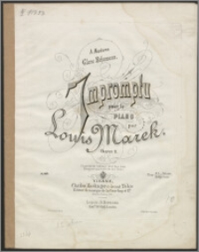 Impromptu : pour le piano : Oeuvre 11