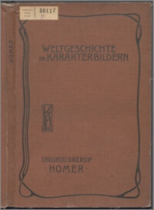 Homer : die Anfänge der hellenischen Kultur