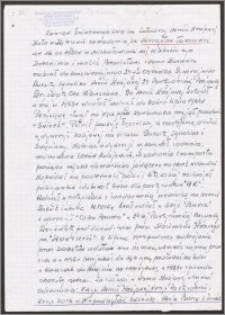 Oświadczenie Zarządu Światowego Związku Żołnierzy Armii Krajowej. Koło w Kętrzynie w sprawie Mieczysława Tarasewicza