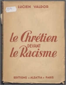 Le chretien devant le racisme
