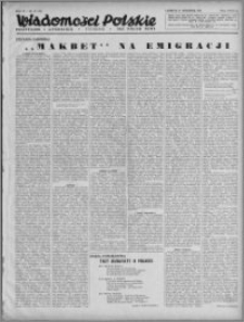 Wiadomości Polskie, Polityczne i Literackie 1942, R. 3 nr 39
