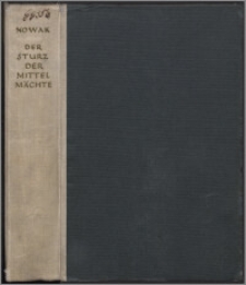 Der Sturz der Mittelmächte