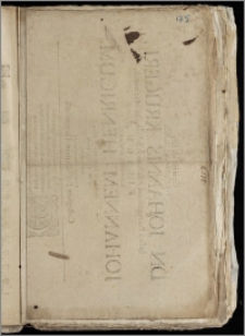 Cum invida fata Viri Spectabilis ... Dn. Johannis Krügeri, Judicii Palæopolitani Assessoris & Scholarchæ ... Filium, Gymnasiiq[ue] delicium Johannem Henricum, inopinato ... obitu XVI. Calend. Martii surripuissent, dolorem suum debitum testari voluit Collegium Professorium Thoruniense