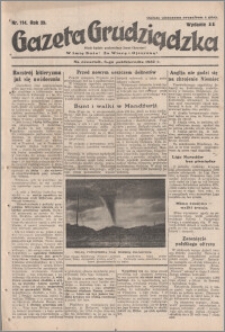 Gazeta Grudziądzka 1932.10.06. R. 39 nr 114