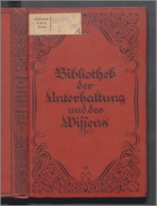 Bibliothek der Unterhaltung und des Wissens 1925, Bd. 7