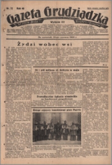 Gazeta Grudziądzka 1933.06.22. R. 40 nr 72