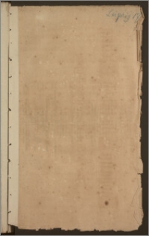 [Wiersz okolicznościowy : Incipit:] Det Galenus Opes, dat Justinanus Honores. Quid enim nisi Omnem Paupertatem Et Solicitudinem Opes denotat? ... Meinigianus Honor, quem Purpura prima secunda Nummerat, innumero fine secundus erit. H. W.