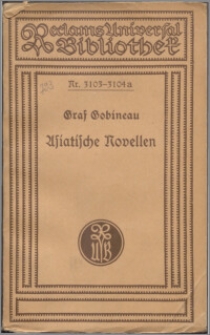 Asiatische Novellen