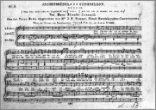 Aschenbrödel-Cendrillon. Duetto. "Mein Sohn, reich lohnt der Augenblick! etc" [...] (Nro 3)