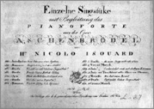 Einzelne Singstüke [...] aus der Oper Aschenbrödel [...]. Aria. "O schmücked euch mit duftgen Kränzen!". N.10