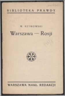 Warszawa - Rosji