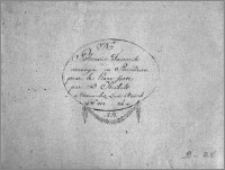 Polonaise Favorite arrangée en Rondeau pour le Piano-forte par D. Steibelt