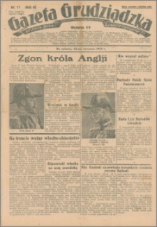 Gazeta Grudziądzka 1936.01.25 R.43 nr 11