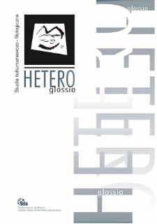 Heteroglossia. Studia kulturoznawczo-filologiczne. Nr 16 (2024)