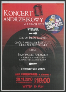 Koncert Andrzejkowy
