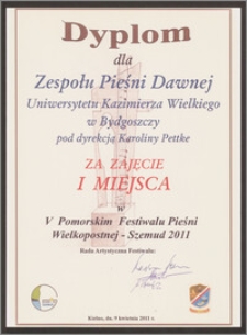 V Pomorski Festiwal Pieśni Wielkopostnej