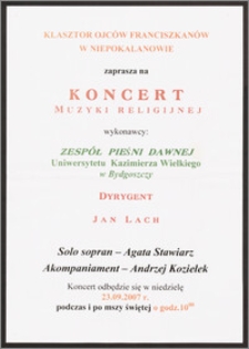 Koncert Muzyki Religijnej