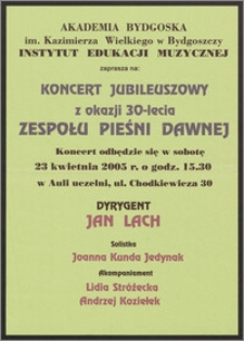 Koncert Jubileuszowy z okazji 30-lecia