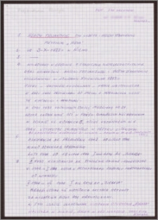 [Odpowiedzi na ankietę "Słownika Polski Walczącej na Kresach Północno-Wschodnich Rzeczypospolitej"]