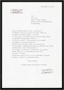 10-lecie Stowarzyszenia "Chór Vladislavia"