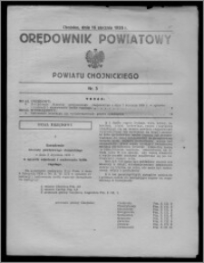 Orędownik Powiatowy Powiatu Chojnickiego 1935.01.16, nr 3