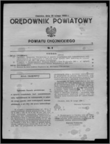 Orędownik Powiatowy Powiatu Chojnickiego 1935.02.20, nr 8