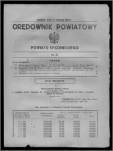 Orędownik Powiatowy Powiatu Chojnickiego 1935.06.12, nr 24