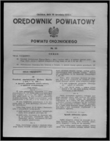 Orędownik Powiatowy Powiatu Chojnickiego 1935.09.18, nr 35