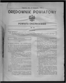 Orędownik Powiatowy Powiatu Chojnickiego 1935.12.04, nr 46
