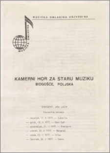 Kamerni Hor za Staru Muziku, Bidgošče, Polskaja