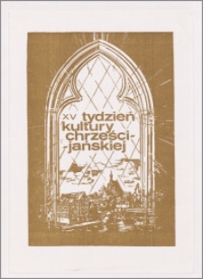 XV Tydzień Kultury Chrześcijańskiej