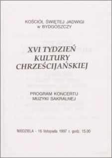 XVI Tydzień Kultury Chrześcijańskiej