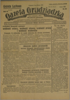 Gazeta Ludowa dawniej Gazeta Grudziądzka 1939.03.09. R. 46 nr 29