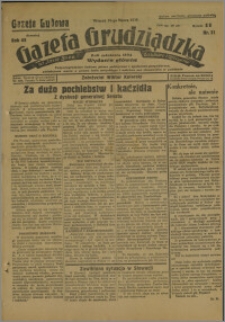 Gazeta Ludowa dawniej Gazeta Grudziądzka 1939.03.14. R. 46 nr 31
