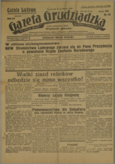 Gazeta Ludowa dawniej Gazeta Grudziądzka 1939.03.23. R. 46 nr 35