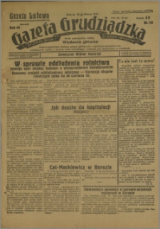 Gazeta Ludowa dawniej Gazeta Grudziądzka 1939.03.25. R. 46 nr 36