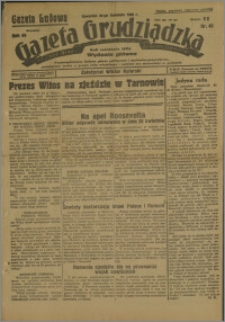 Gazeta Ludowa dawniej Gazeta Grudziądzka 1939.04.20. R. 46 nr 45