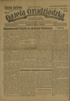 Gazeta Ludowa dawniej Gazeta Grudziądzka 1939.05.06. R. 46 nr 52