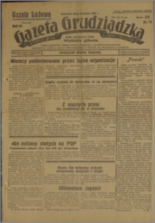 Gazeta Ludowa dawniej Gazeta Grudziądzka 1939.06.29. R. 46 nr 74