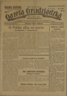 Gazeta Ludowa dawniej Gazeta Grudziądzka 1939.07.01. R. 46 nr 75