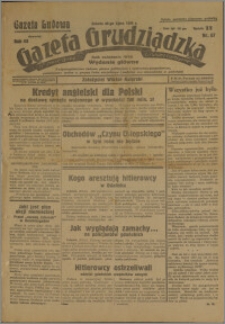 Gazeta Ludowa dawniej Gazeta Grudziądzka 1939.07.29. R. 46 nr 87