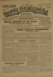 Gazeta Ludowa dawniej Gazeta Grudziądzka 1939.08.29. R. 46 nr 100
