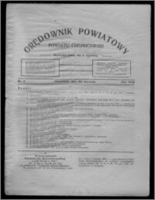 Orędownik Powiatowy Powiatu Chojnickiego : wychodzi jeden raz w tygodniu 1929.01.26, nr 2