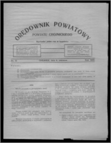 Orędownik Powiatowy Powiatu Chojnickiego : wychodzi jeden raz w tygodniu 1929.06.08, nr 19