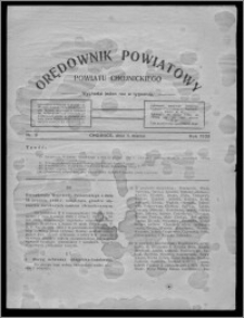 Orędownik Powiatowy Powiatu Chojnickiego : wychodzi jeden raz w tygodniu 1930.03.01, nr 9