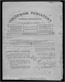 Orędownik Powiatowy Powiatu Chojnickiego : wychodzi jeden raz w tygodniu 1930.03.15, nr 11