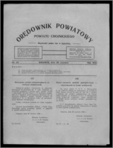 Orędownik Powiatowy Powiatu Chojnickiego : wychodzi jeden raz w tygodniu 1930.06.28, nr 24