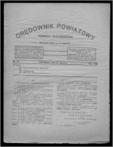 Orędownik Powiatowy Powiatu Chojnickiego : wychodzi jeden raz w tygodniu 1930.12.20, nr 47
