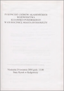 IV Koncert Chórów Akademickich